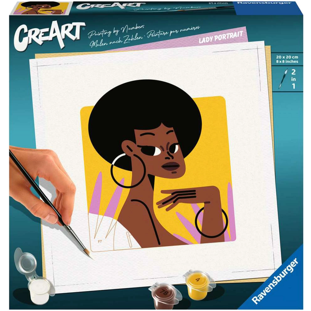 Ravensburger CreArt - women````s portrait painting