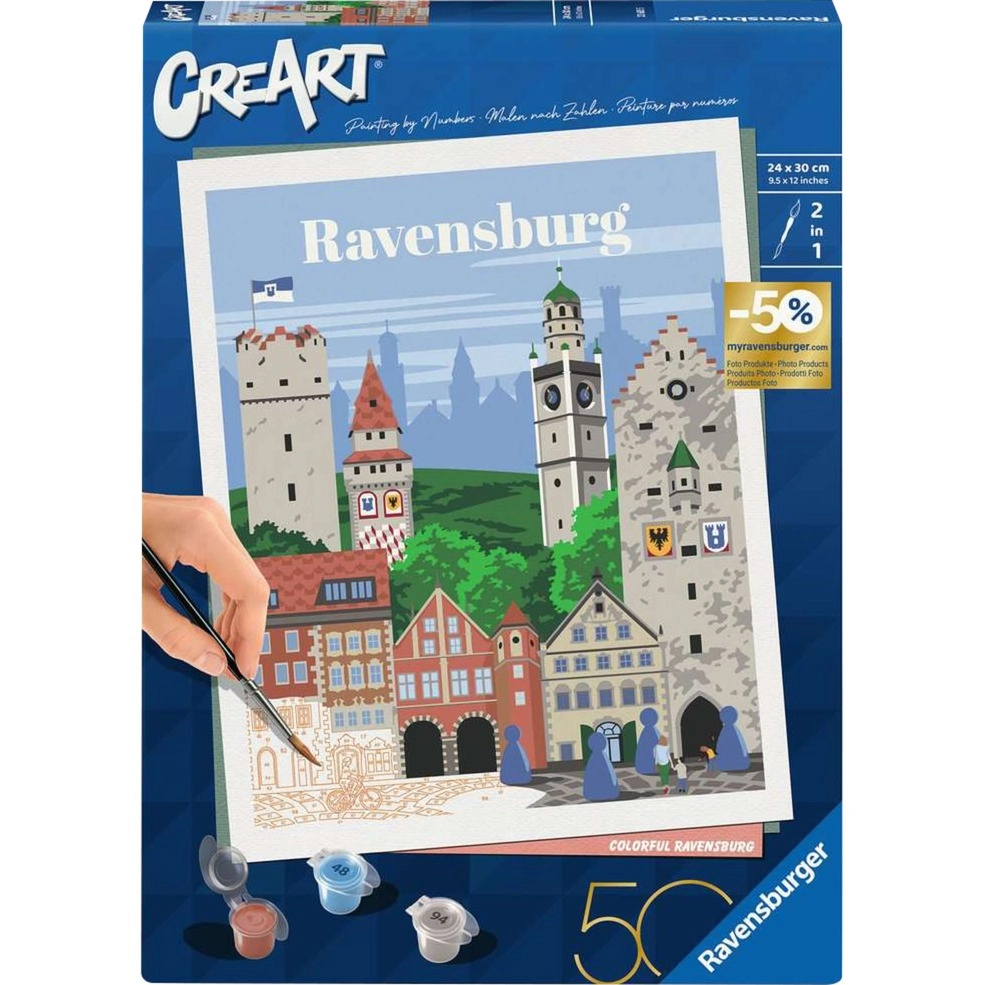 Ravensburger 23685 colouring pages/book Color by