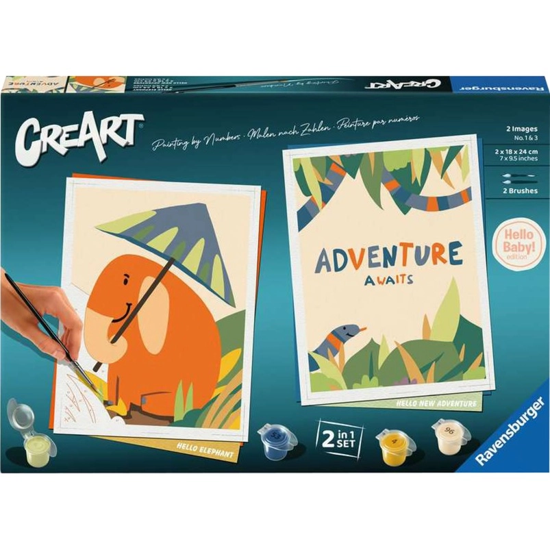 Ravensburger 23905 colouring pages/book Color by