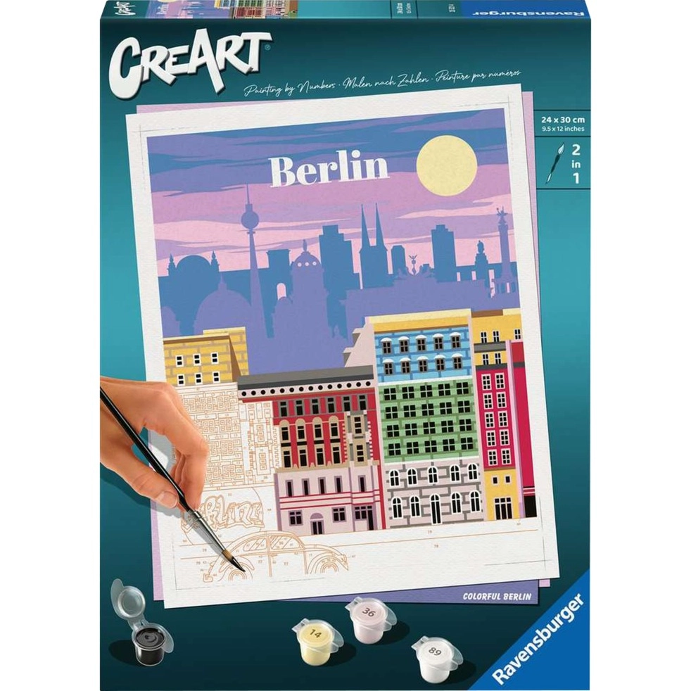 Ravensburger 25521 colouring pages/book Color by