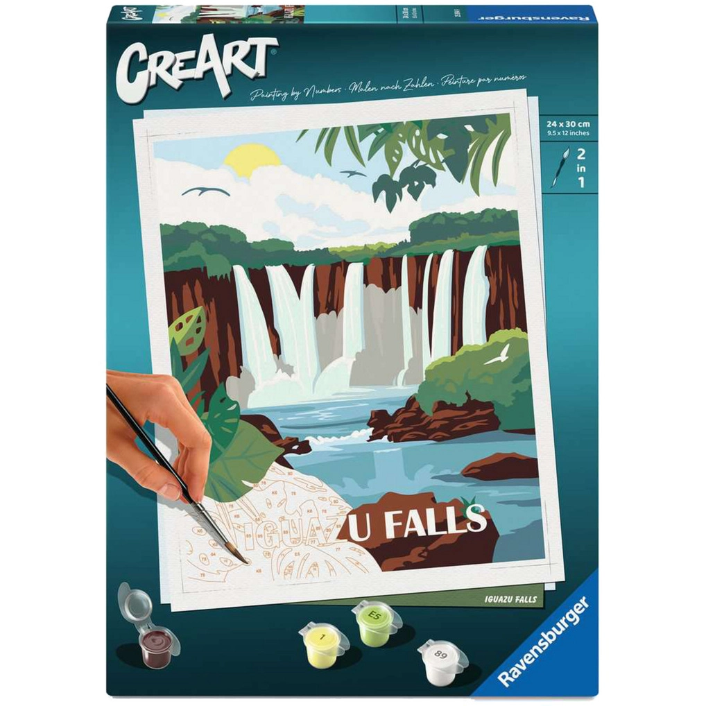Ravensburger CreArt - Iguazu Falls Painting