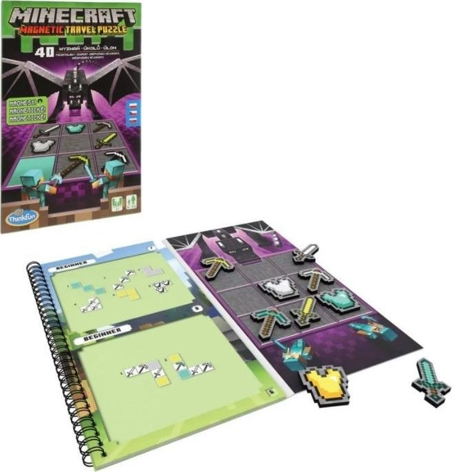 Ravensburger Minecraft: Magnetic Travel Puzzle 414540