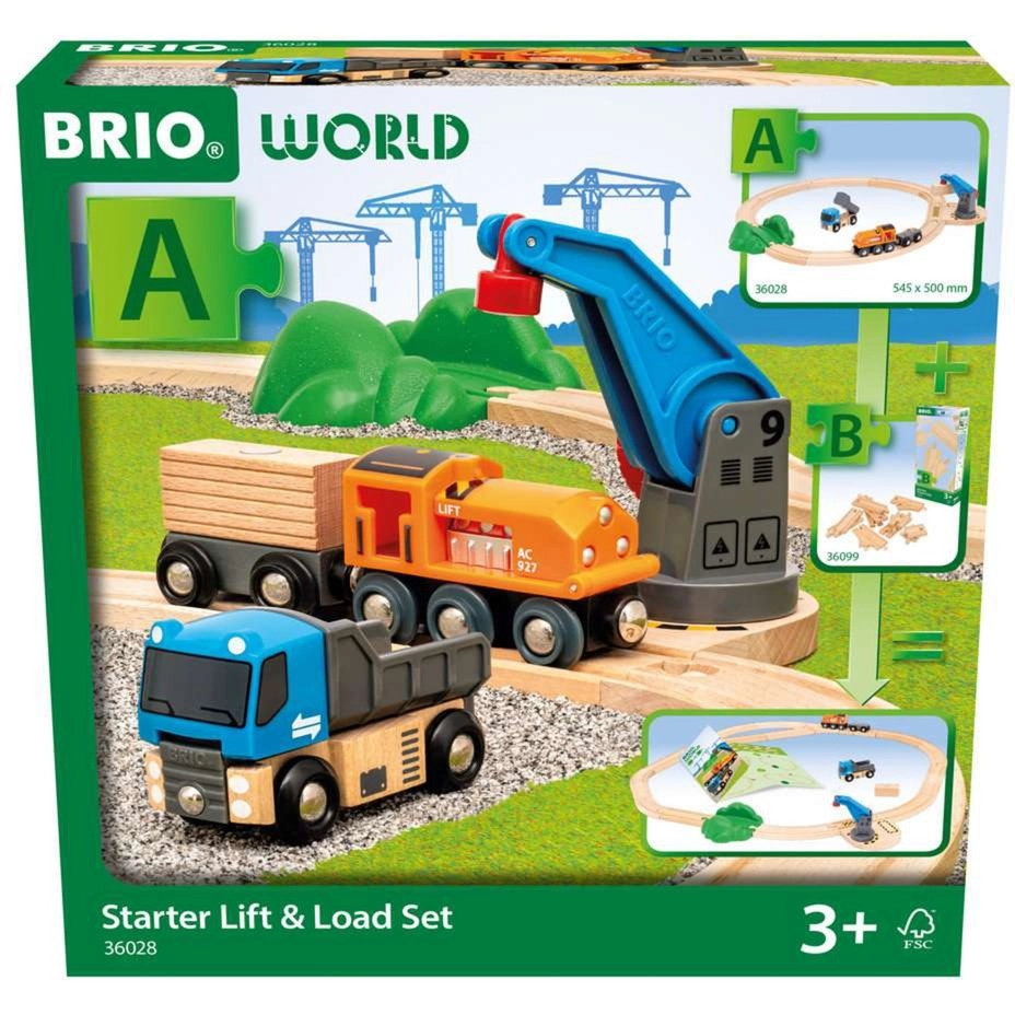 BRIO World Train Set Starter Lift