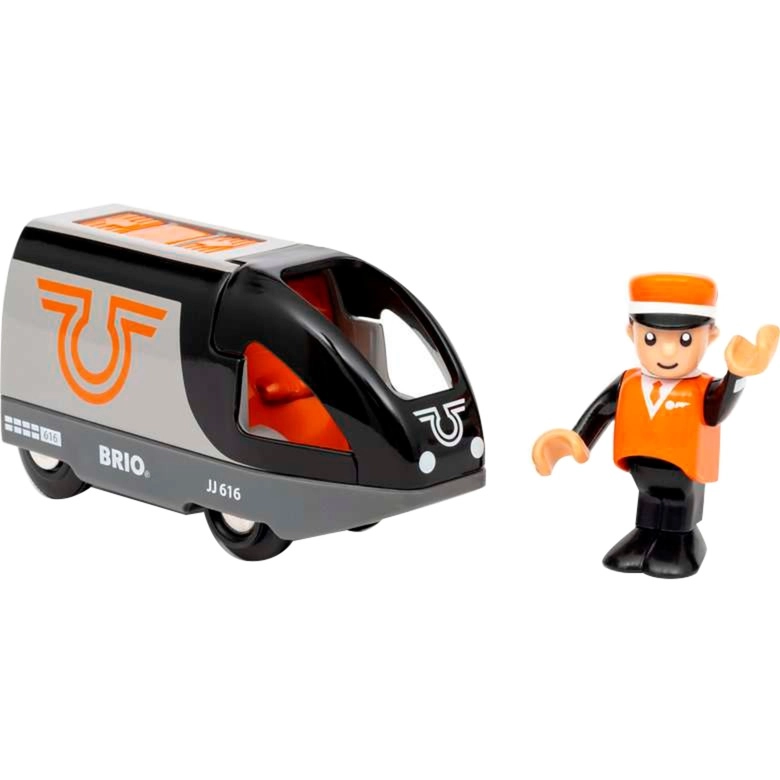 Brio BRIO World orange-black passenger train