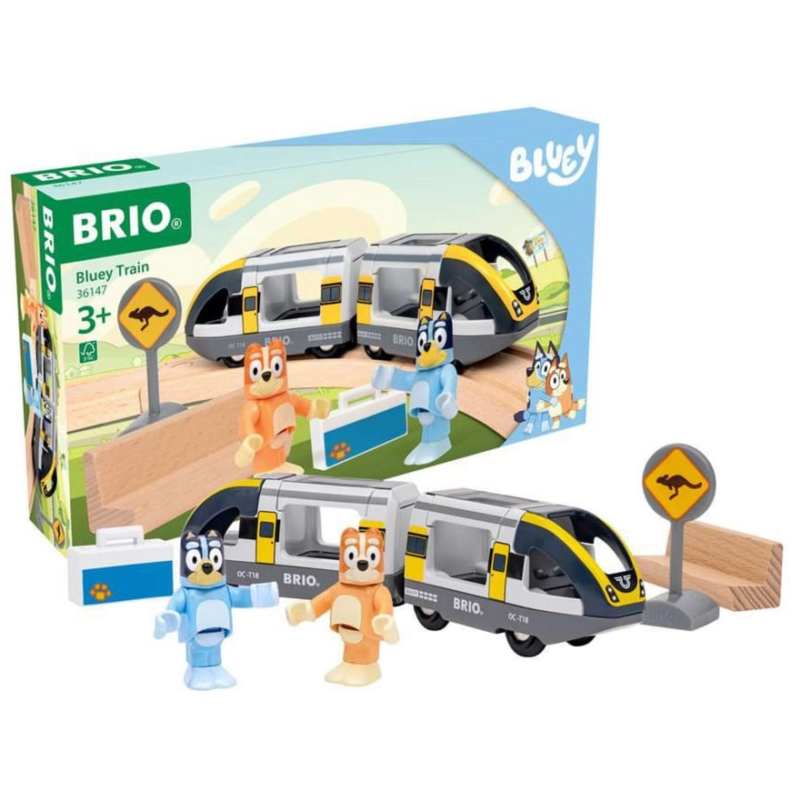 Ravensburger World - Bluey travel train