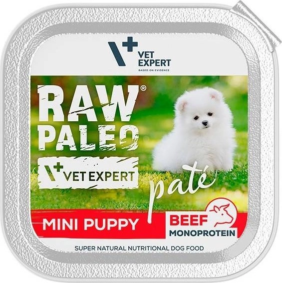 RAW PALEO Pate Mini Puppy Beef