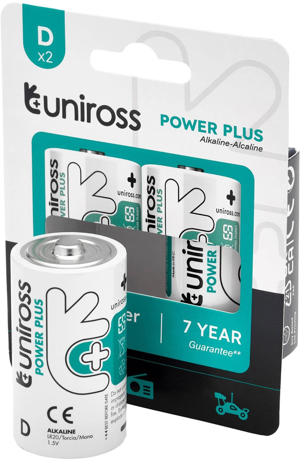 Power Plus Alkaline D/LR20 1.5V