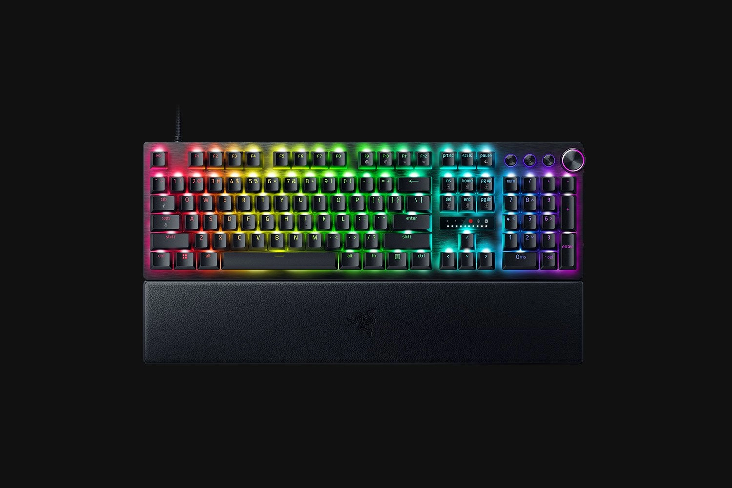 Razer Huntsman V3 Pro tastatūra Speļu USB QWERTZ Vācu Melns