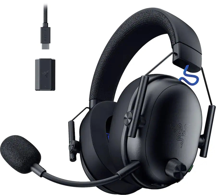 Razer BlackShark V3 do PlayStation czarny