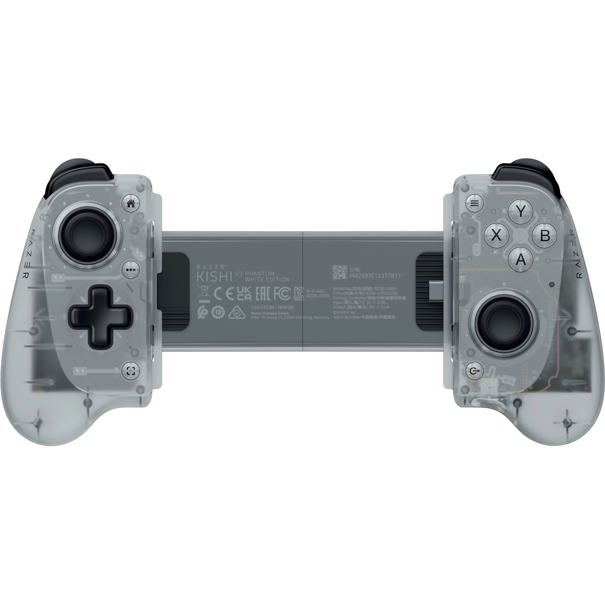 Razer Kishi V3 Controller Phantom White