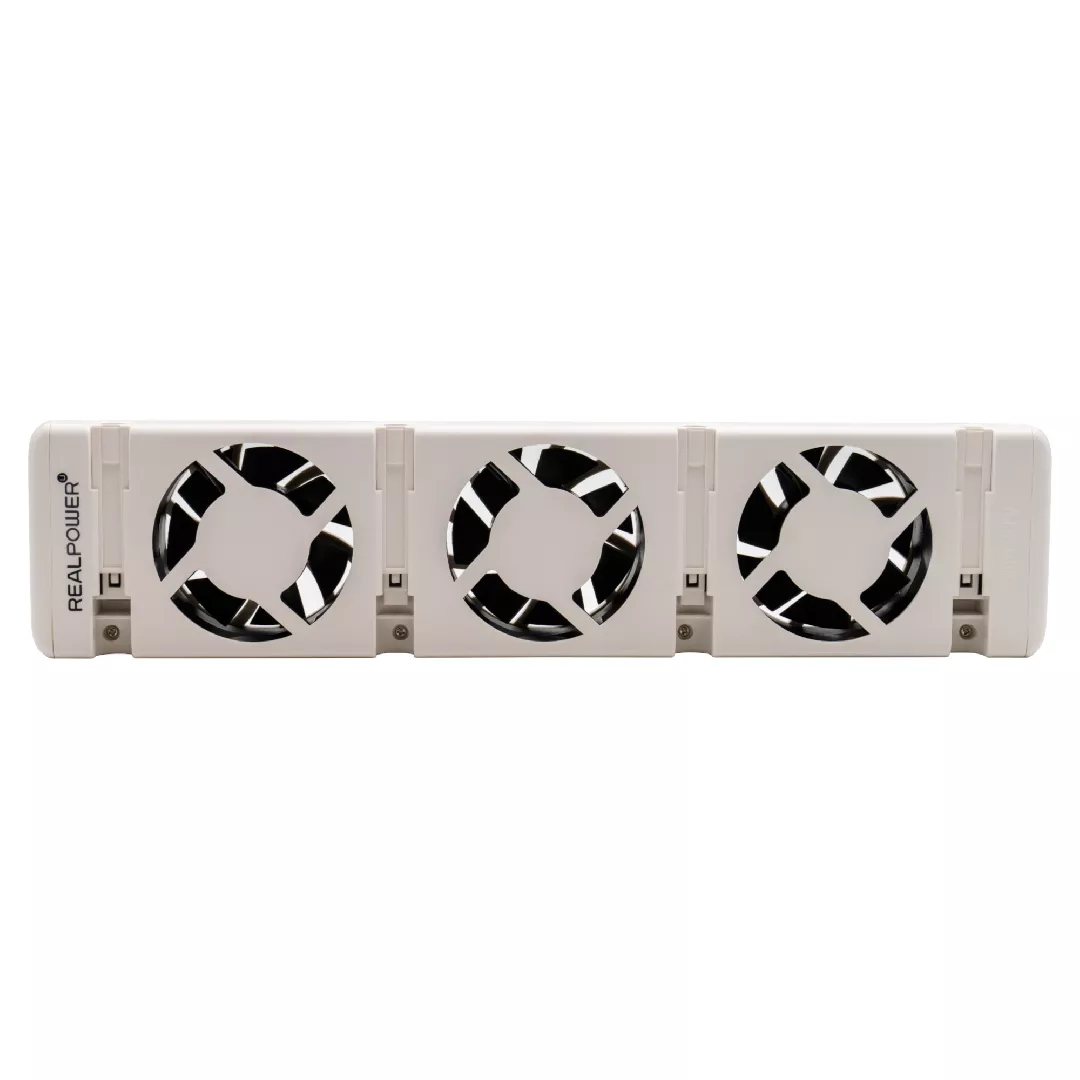 RealPower HL-1 Indoor White Fan electric