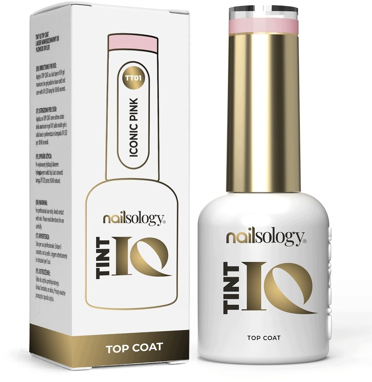 CLAVIER_Nailsology Tint IQ Top Coat TintIQ