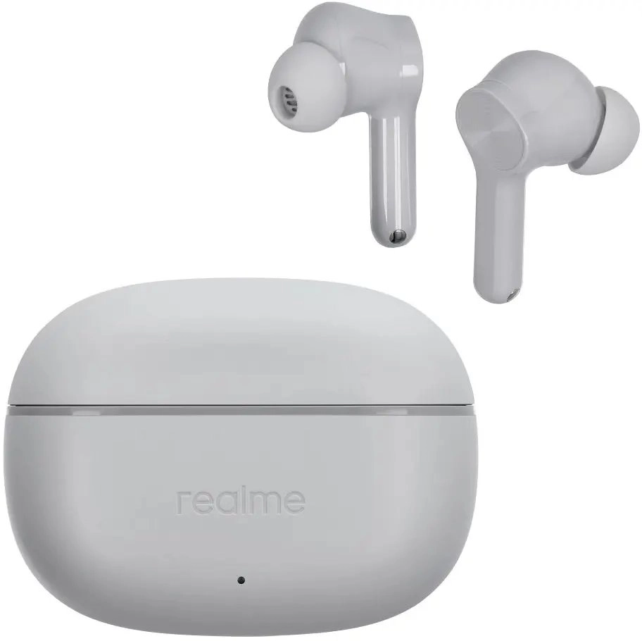 Realme T200 Lite bezvadu austiņas Storm pelēkas
