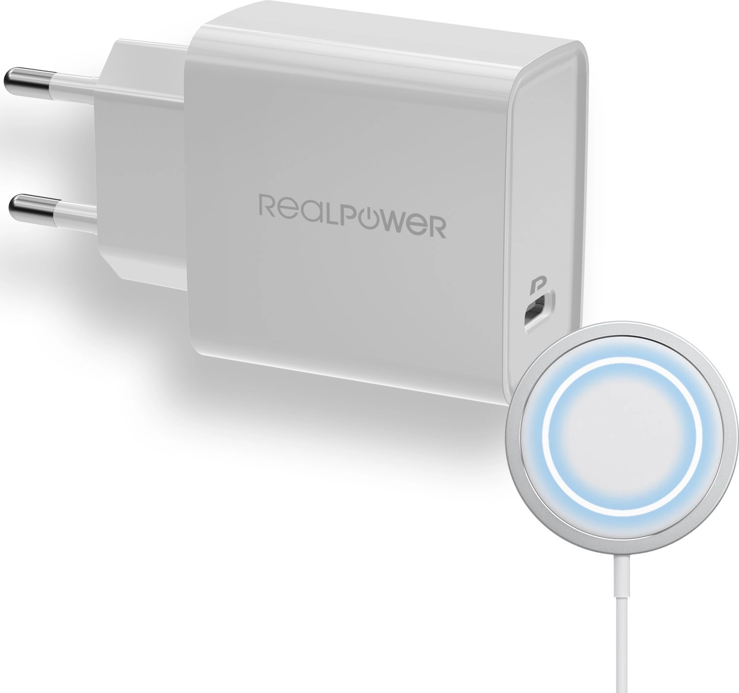 RealPower charger C-MagSet 20W with charging