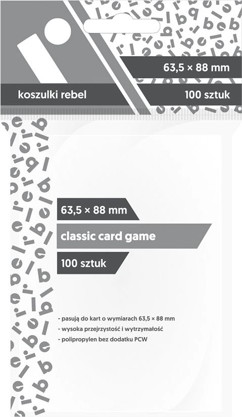 Rebel T-shirts CCG 63.5x88 (100pcs)