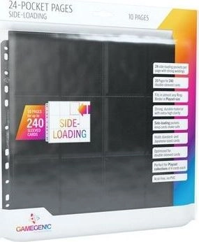 Rebel Gamegenic:24-Pocket Pages Sideloading-Black(10szt) 369772 GGS30011ML