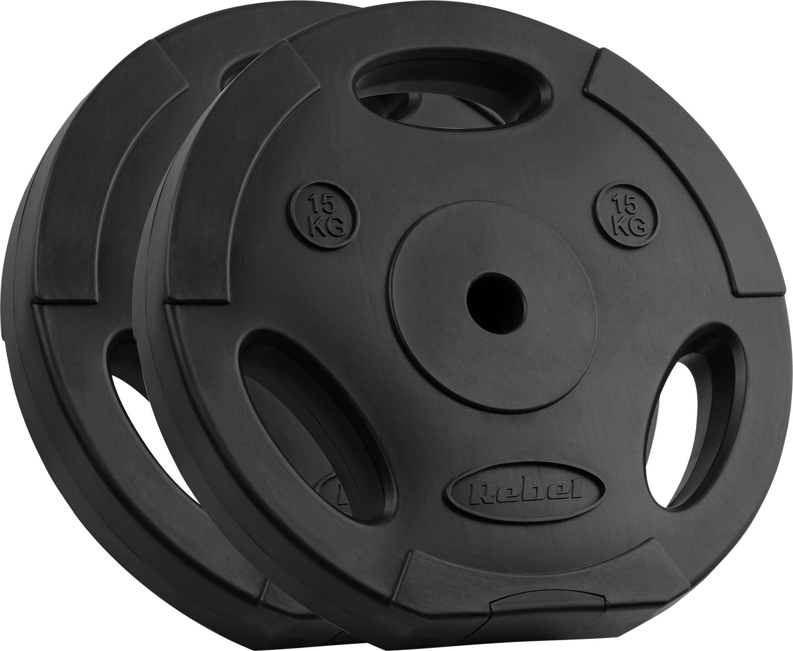 Bituminous Weight Set 2x15kg  bore 31mm