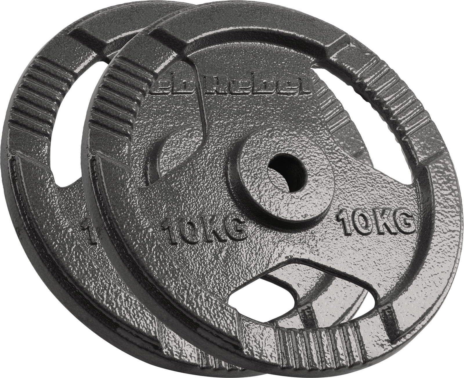 Cast iron weight set 2x10kg  bore