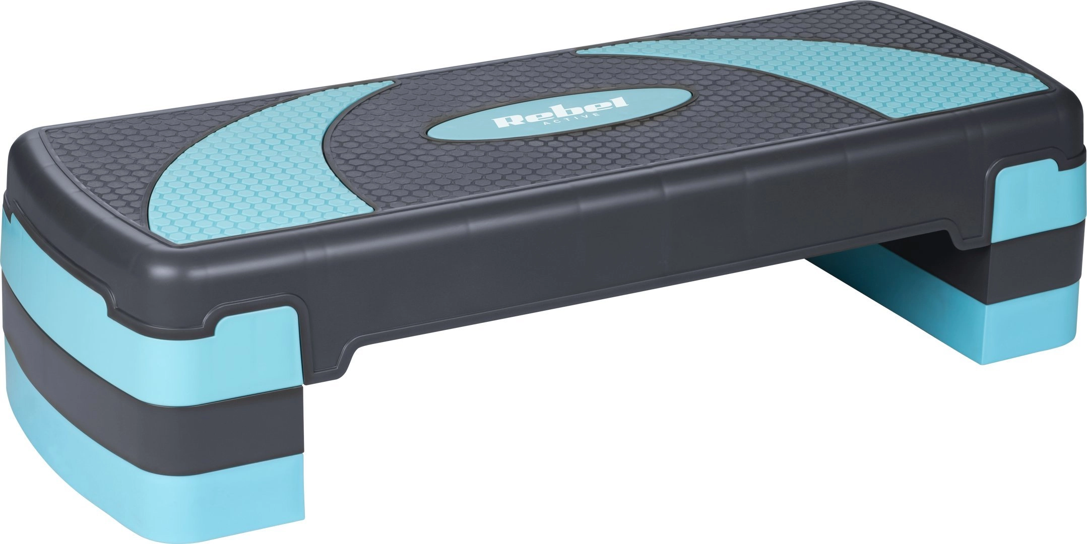 Aerobics  Fitness Step  3 steps  grey-blue