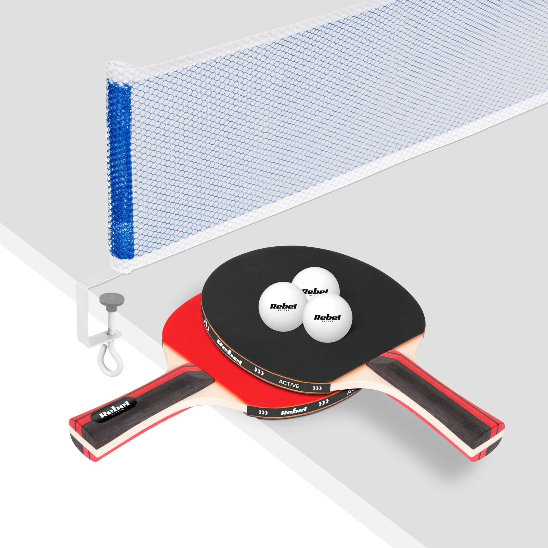 Rebel A set of table tennis