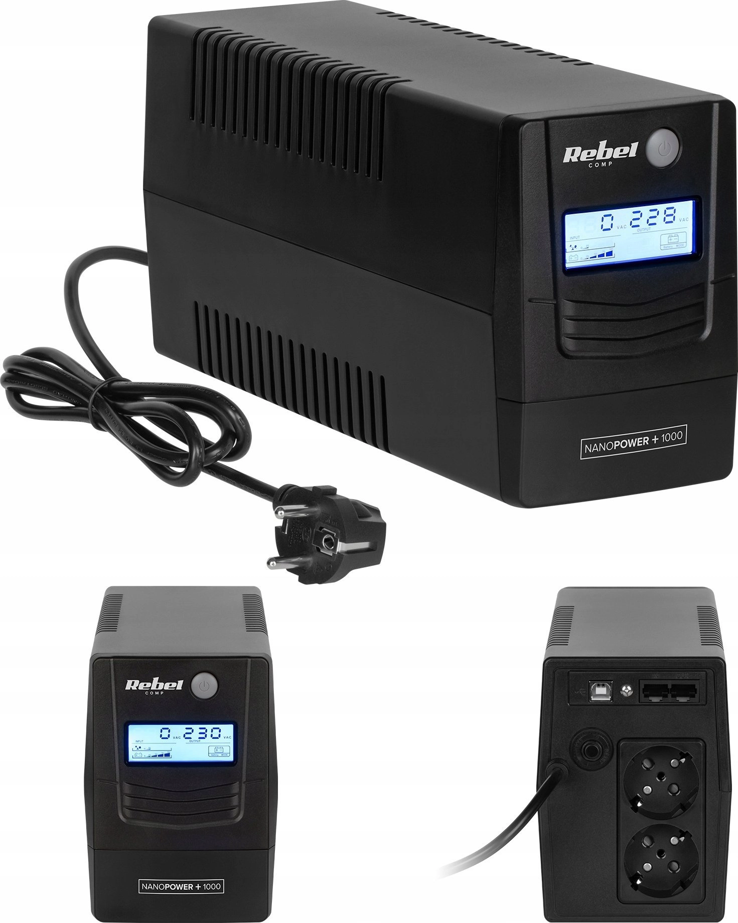 Uninterruptible power supply UPS REBEL model