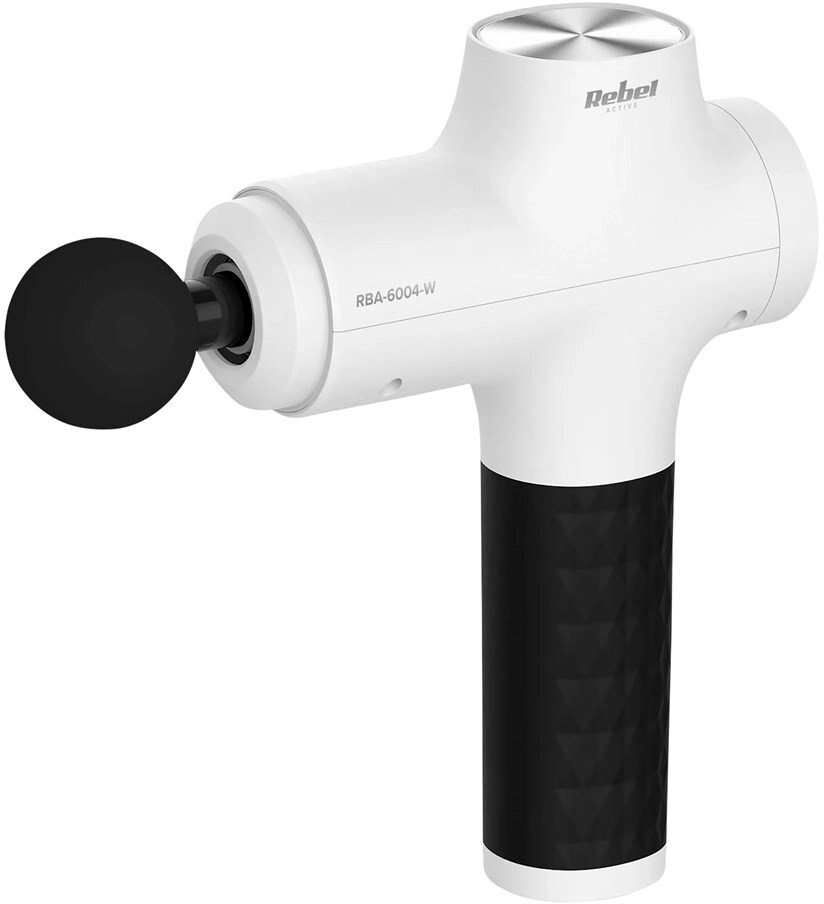 Rebel Massage gun 8 attachments white