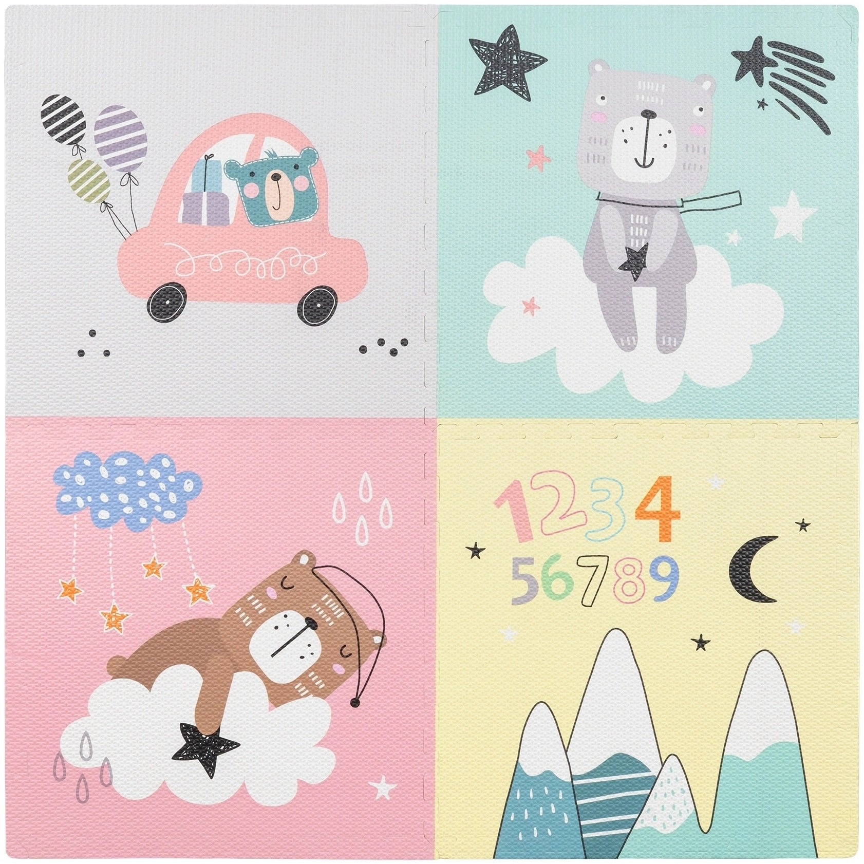 Rebel Educational mat for children puzzles