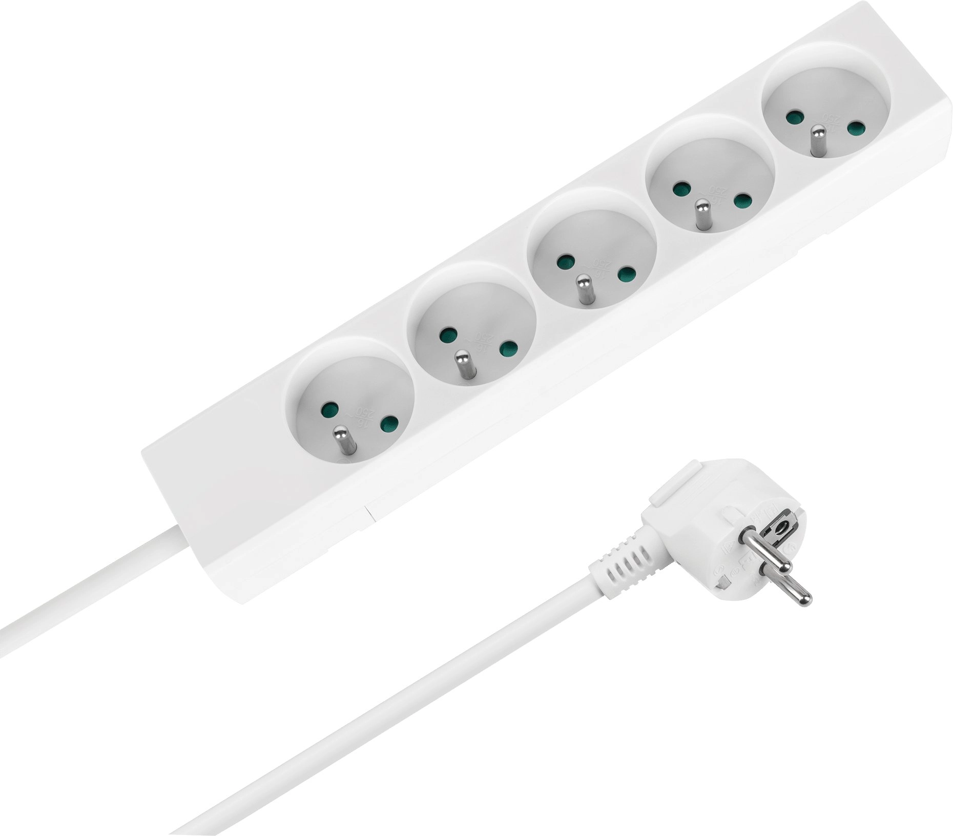 Rebel Extension cord 5 sockets 2m
