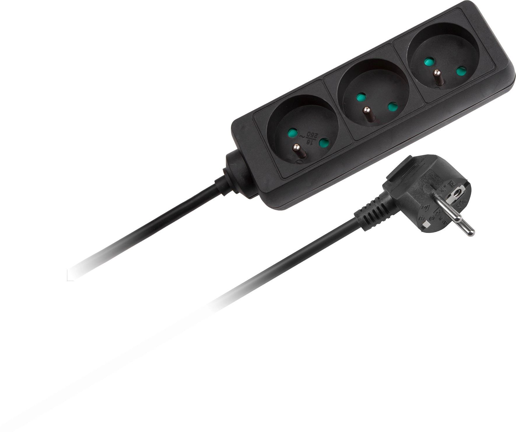 Rebel Extension cord 3 sockets 3
