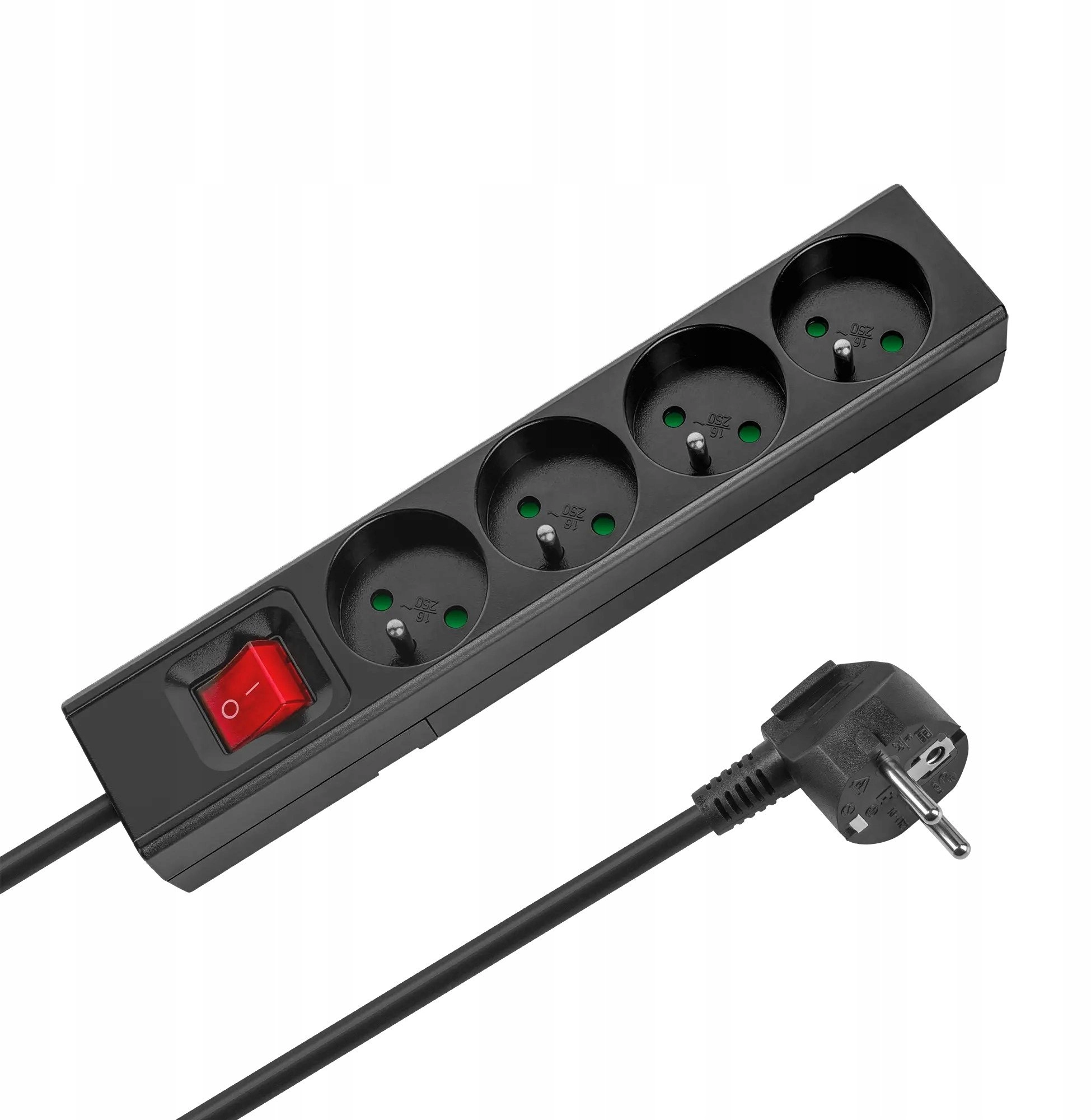Rebel Extension cord 4 sockets 3m