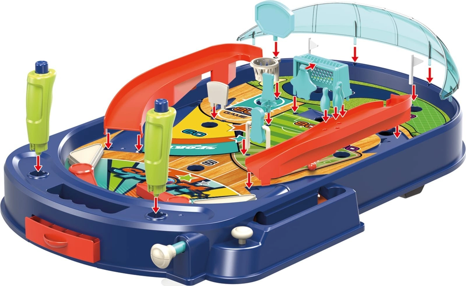 Rebel MINI FLIPPER table game ZAB0127