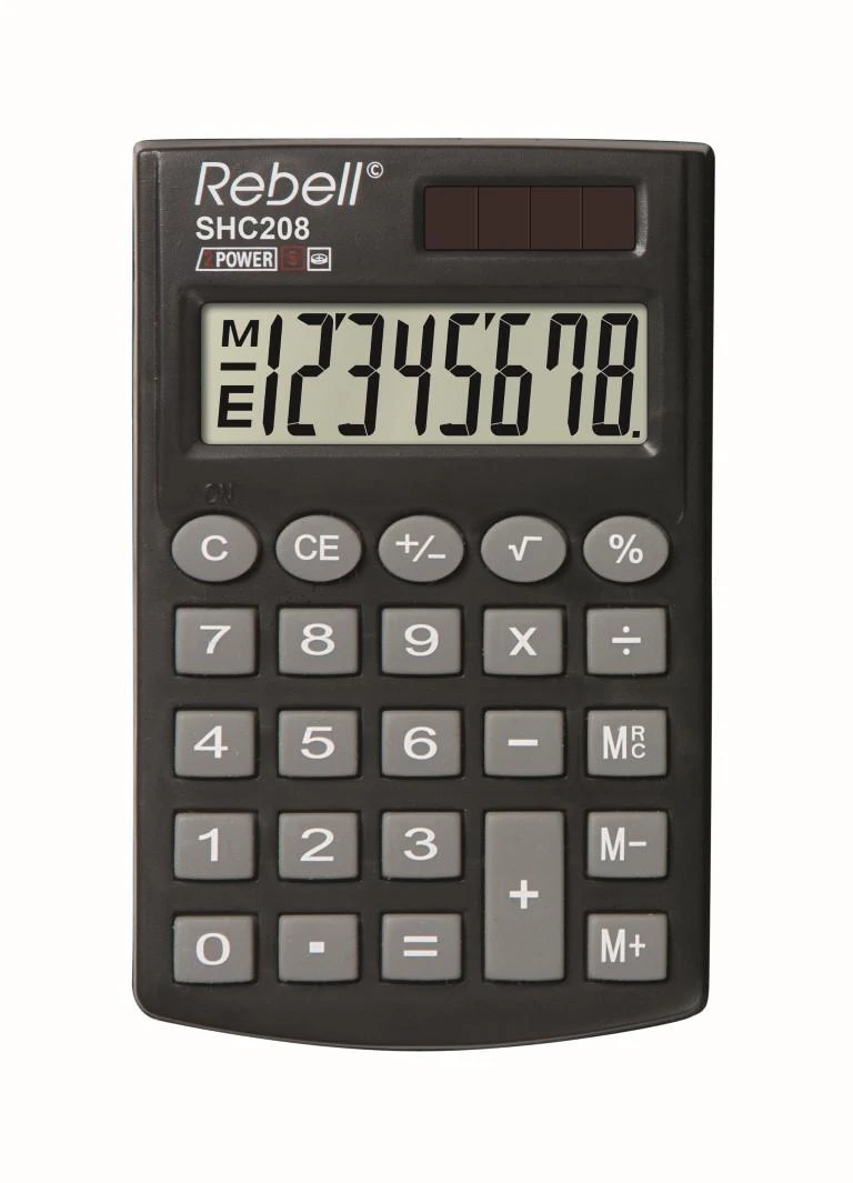 Skaičiuotuvas kišeninis Rebell SHC208 RE-SHC208 BX