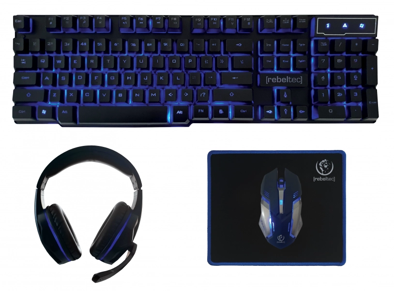 Rebeltec SHERMAN keyboard Mouse included Gaming