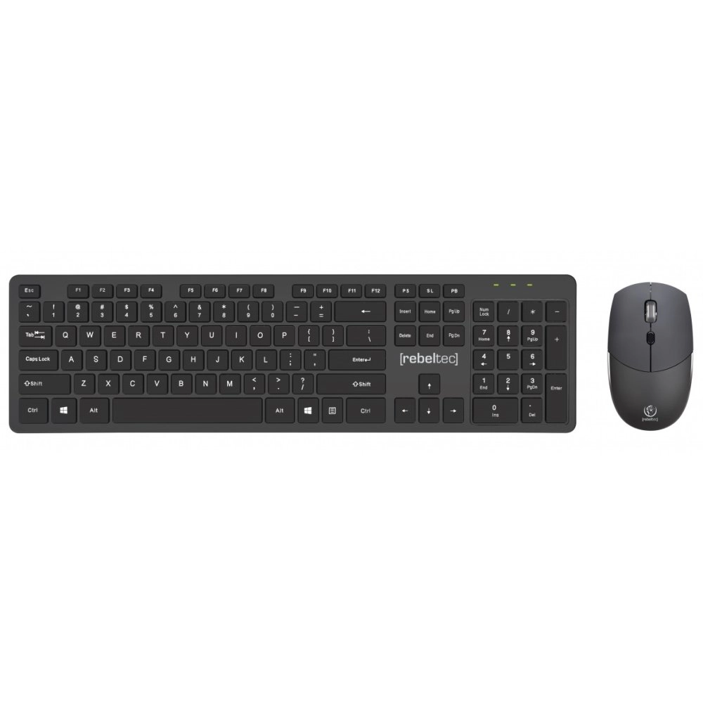 Rebeltec Combo Maxim Wireless komplekts tastatūra + pele