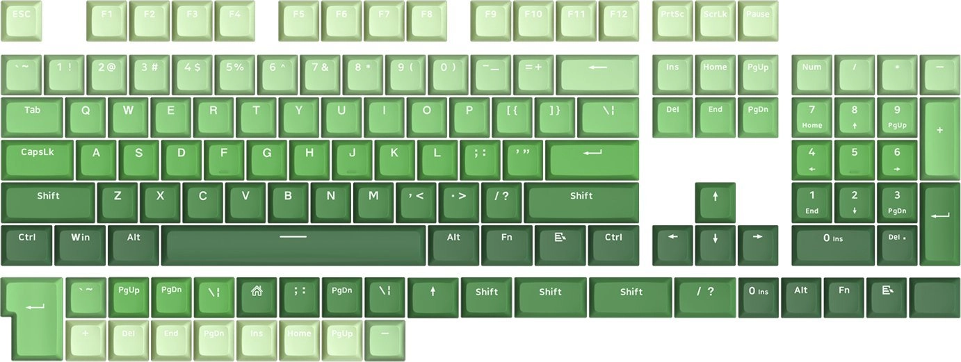 Redragon Shadow Keycaps (A140) A140 A140
