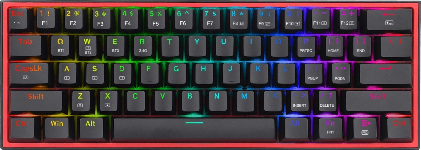Redragon K616 Fizz PRO Black Red