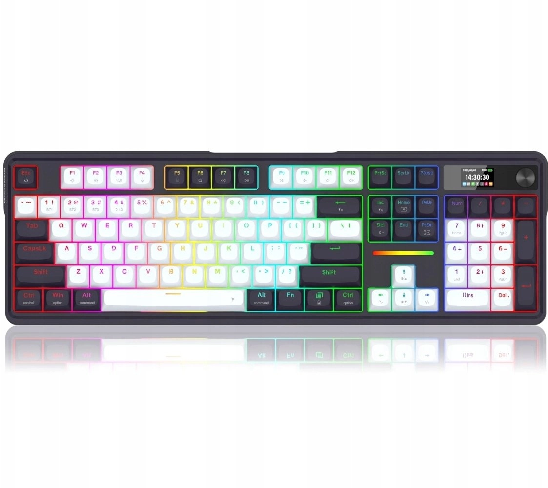 Redragon tastatūra Redragon TERRAFLARE K762WB-RGB-PRO tastatūra