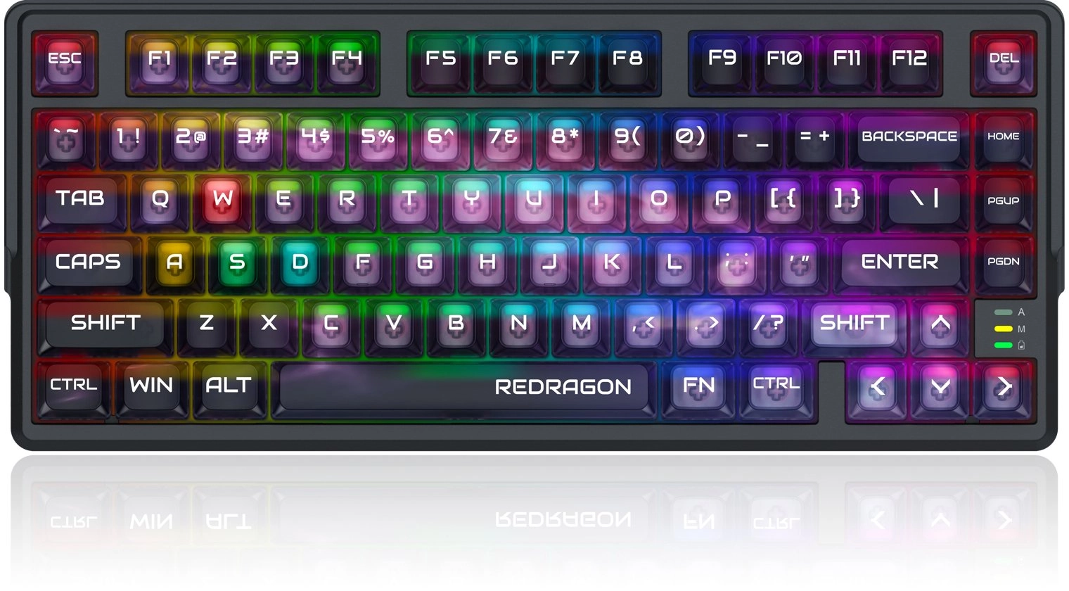 Redragon tastatūra Redragon BARTLETT K767-WL-M tastatūra