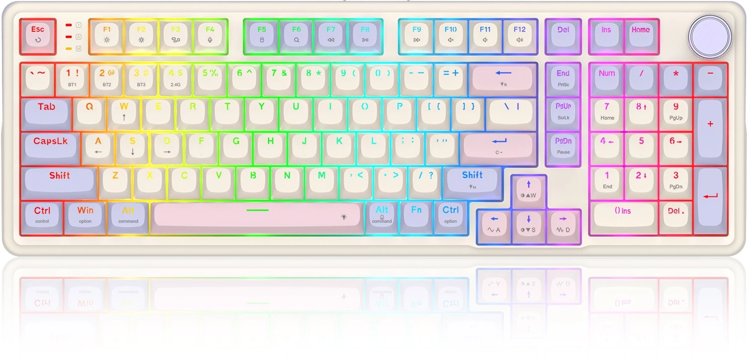 Redragon Eisa 100 RPC tastatūra (K768VI-WL)