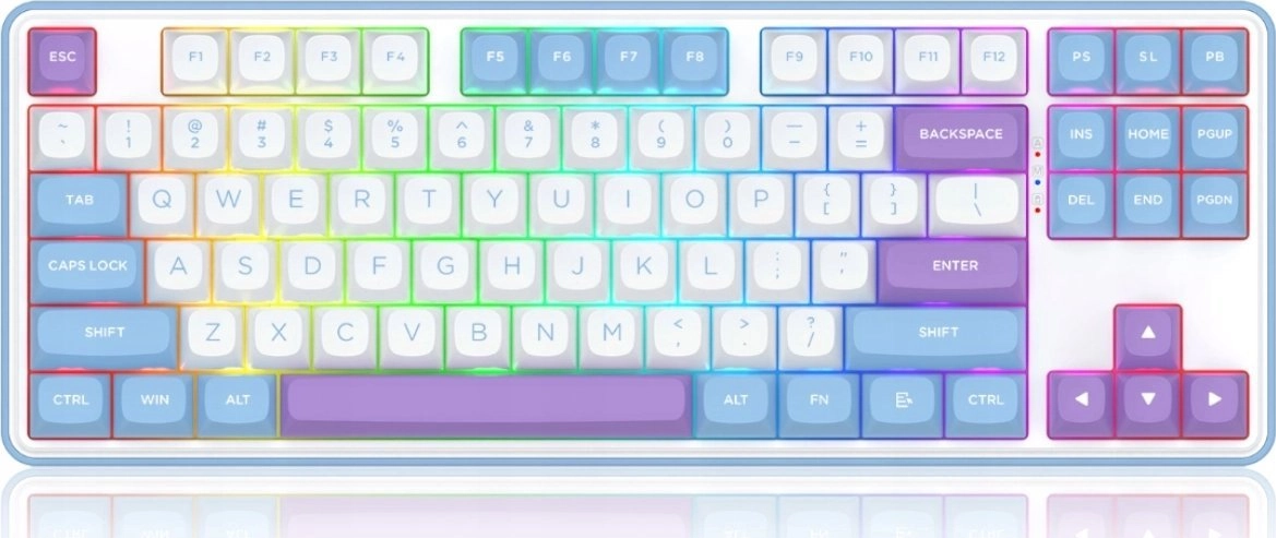 Klawiatura Redragon K707WBP-RGB-PRO StarBlade Mint Mambo