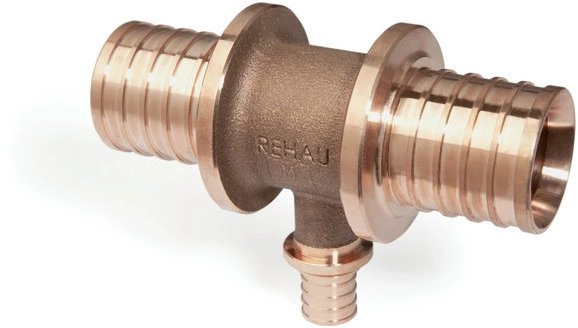 Rehau Tee  reduced branch 50 -