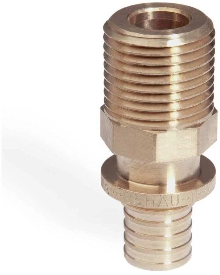 Rehau Adapter connector with external thread