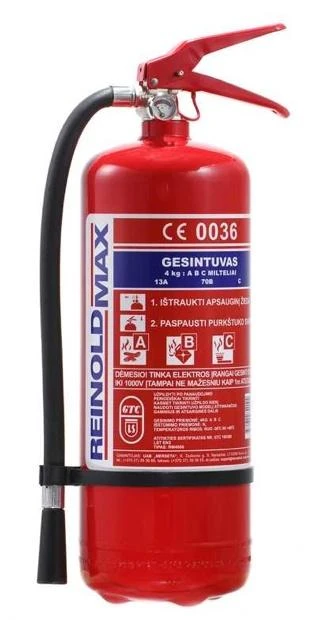 FIRE EXTINGUISHER 4KG LT 0104