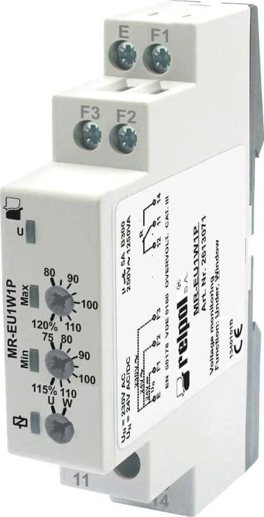 Relpol Voltage monitoring relay 1P 24V