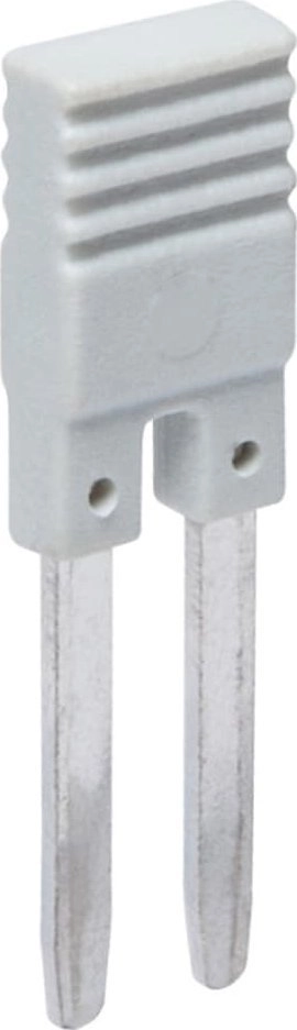Relpol 2-pole track jumper  gray for