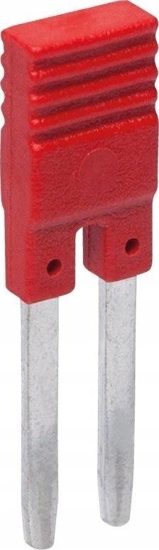 Relpol 2-pole red track jumper for