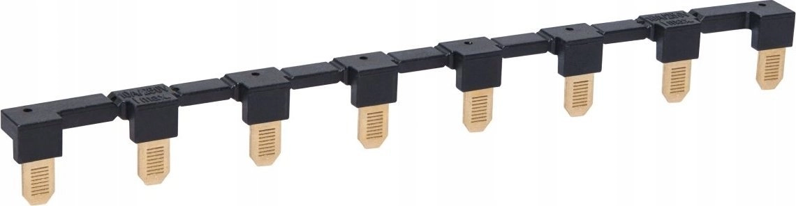 Relpol 8-pole black jumper jumper for