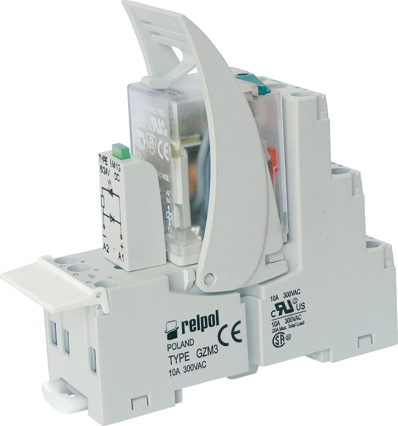 Relpol PIR3-230AC-00LV interface relay (854793) 854793
