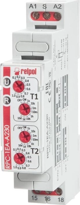 Relpol Time relay 1P 1 sec-10