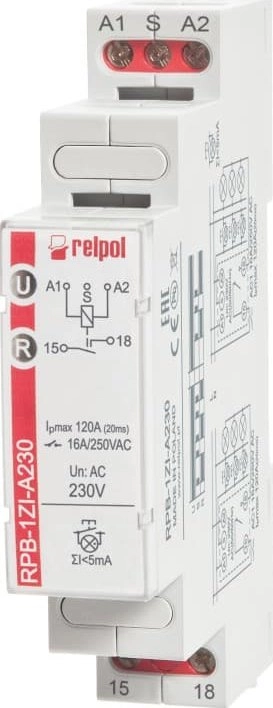 Relpol Bistable relay 120 A (20